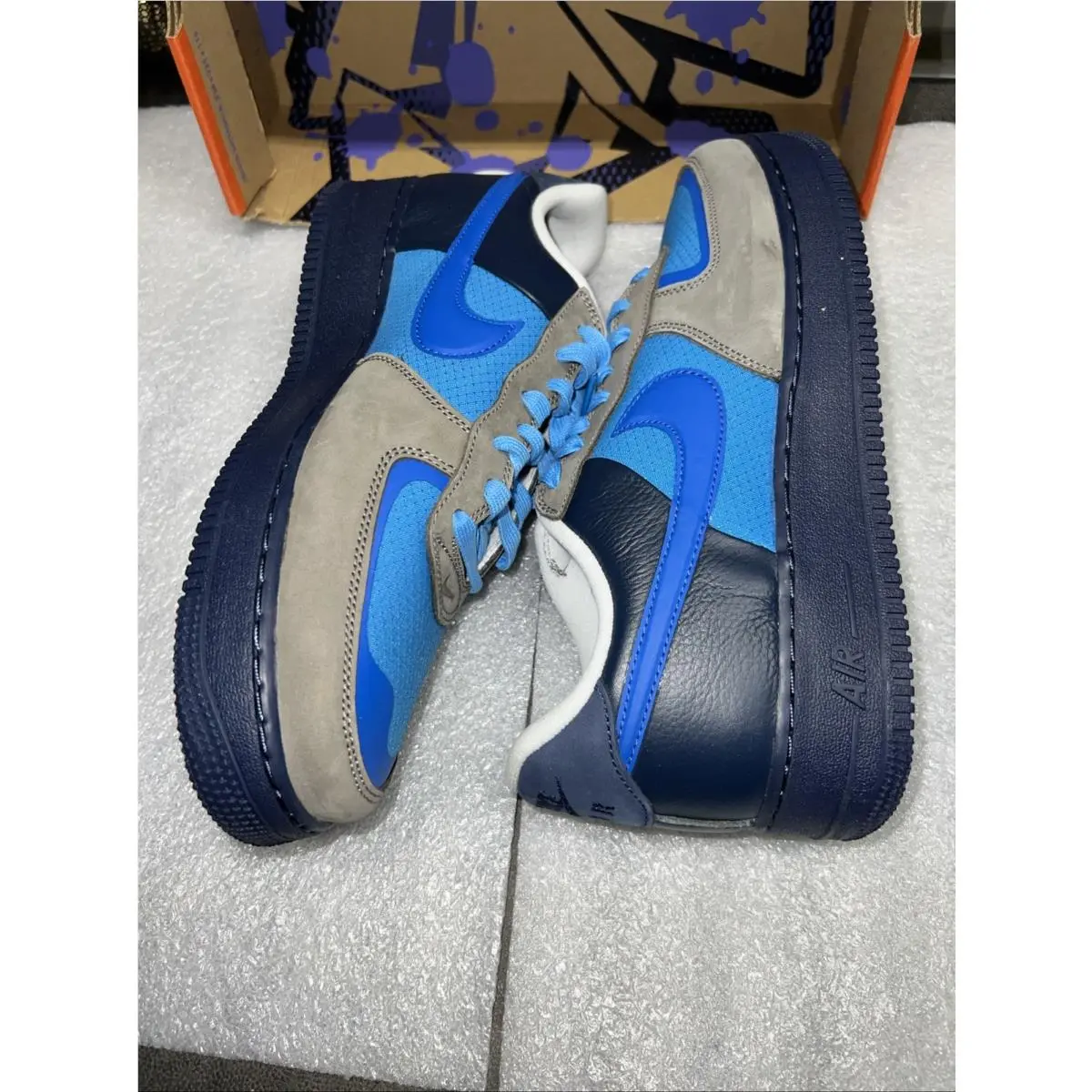 Nike shoes - Nike Air Force 1 - Air Force - HF5516-001 - Blue 2