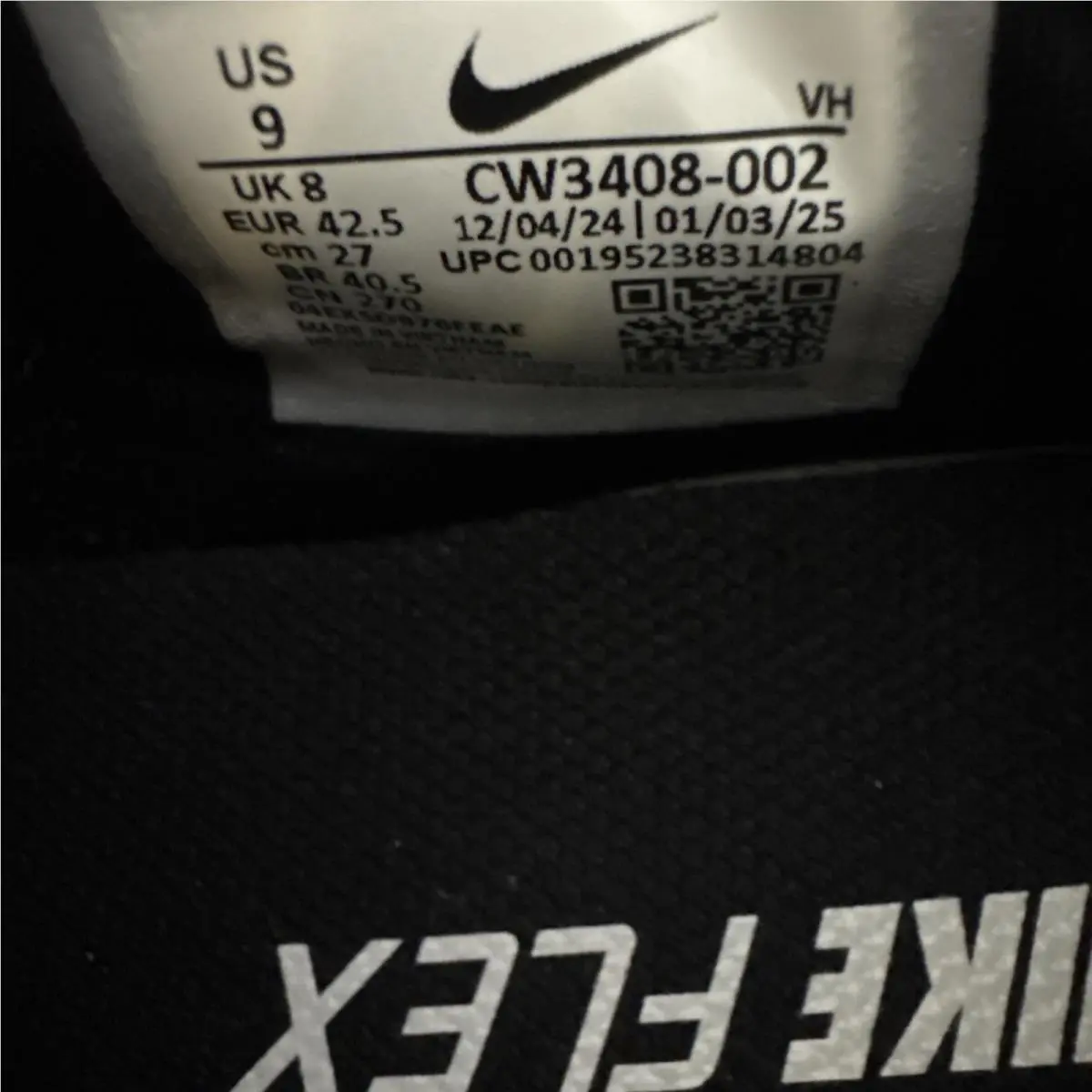 Nike shoes - Nike Flex - Flex - CW3408-002 - Black 5