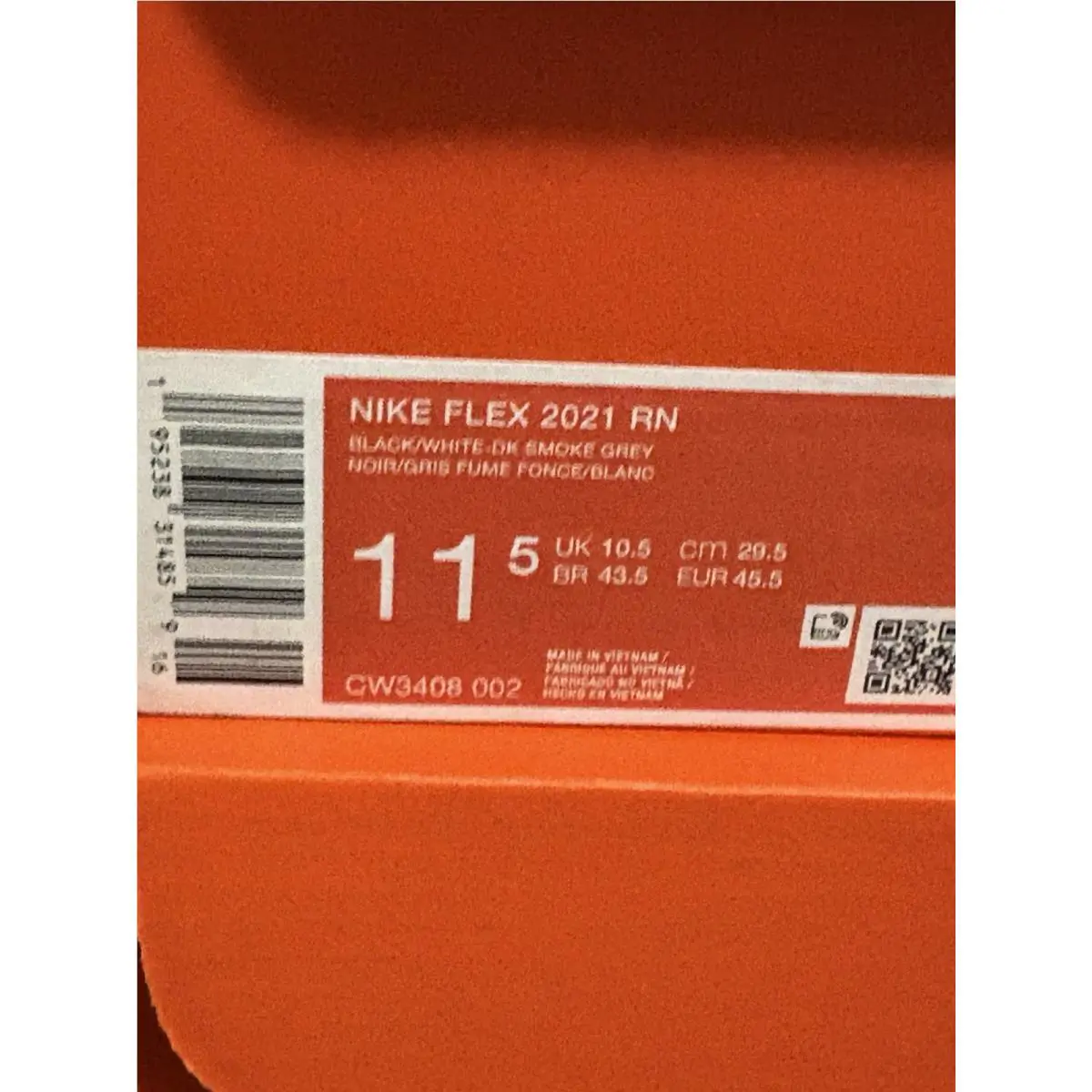 Nike shoes - Nike Flex Run - Flex Run - CW3408-002 - Black 10