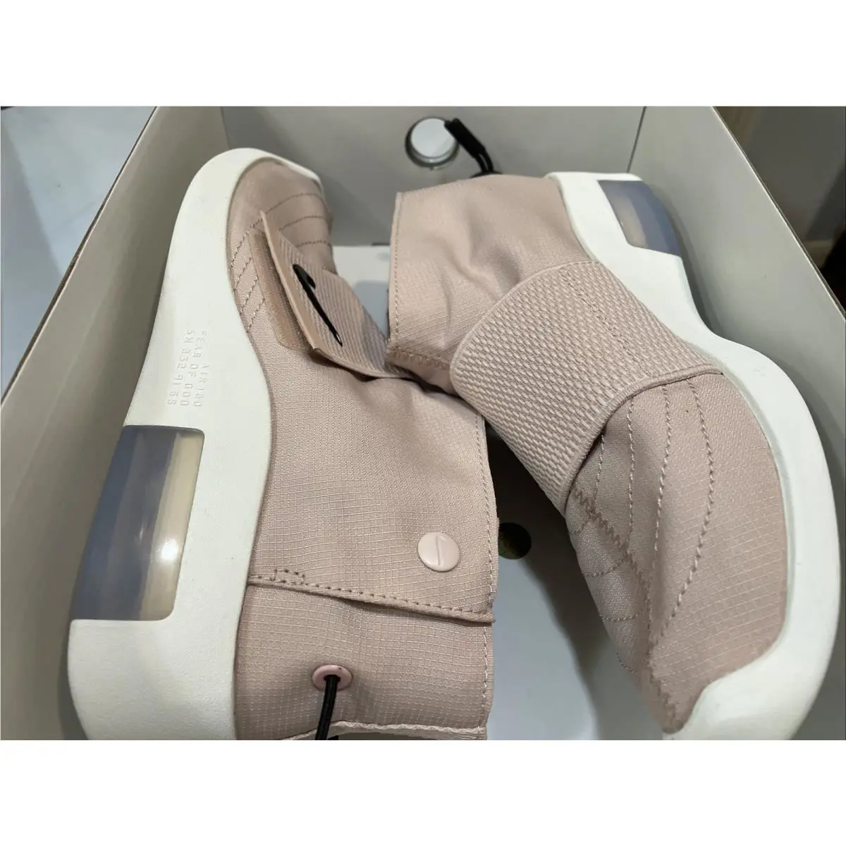 Nike shoes - Nike Air Fear of God Moc - AT8086-200 - Beige 8