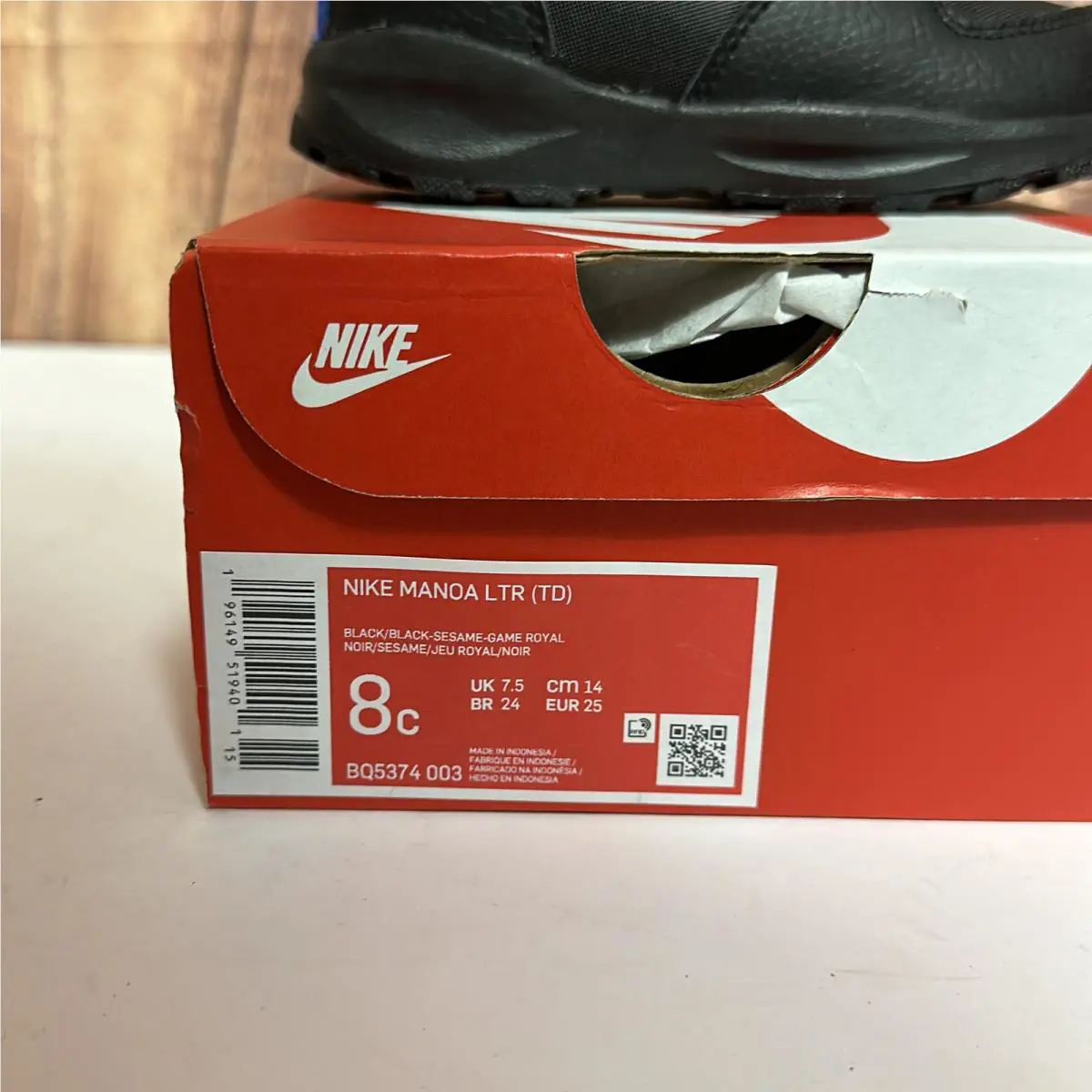 Nike shoes - Manoa LTR (TD) - Manoa LTR - BQ5374-003 - Black 0