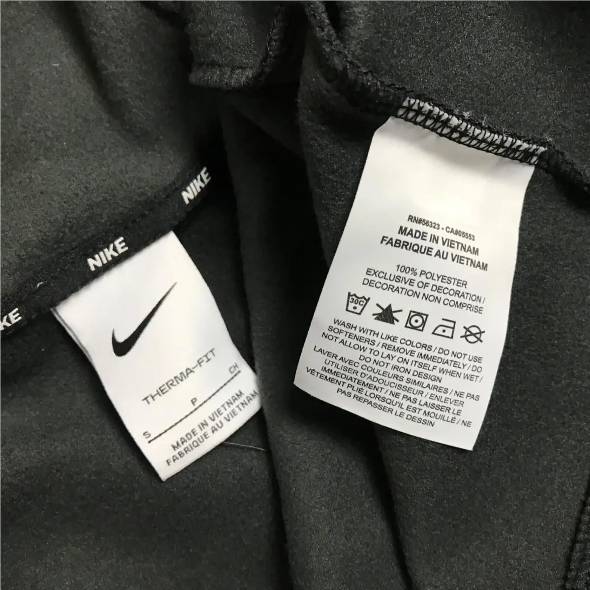 Nike clothing - Nike Therma-FIT - Black, Manufacturer: Black 5