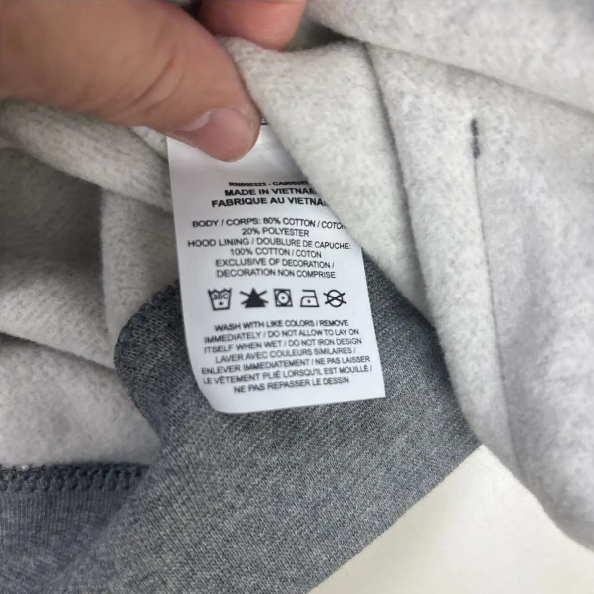 Nike clothing - Gray (UPC: 0195871657191) 9