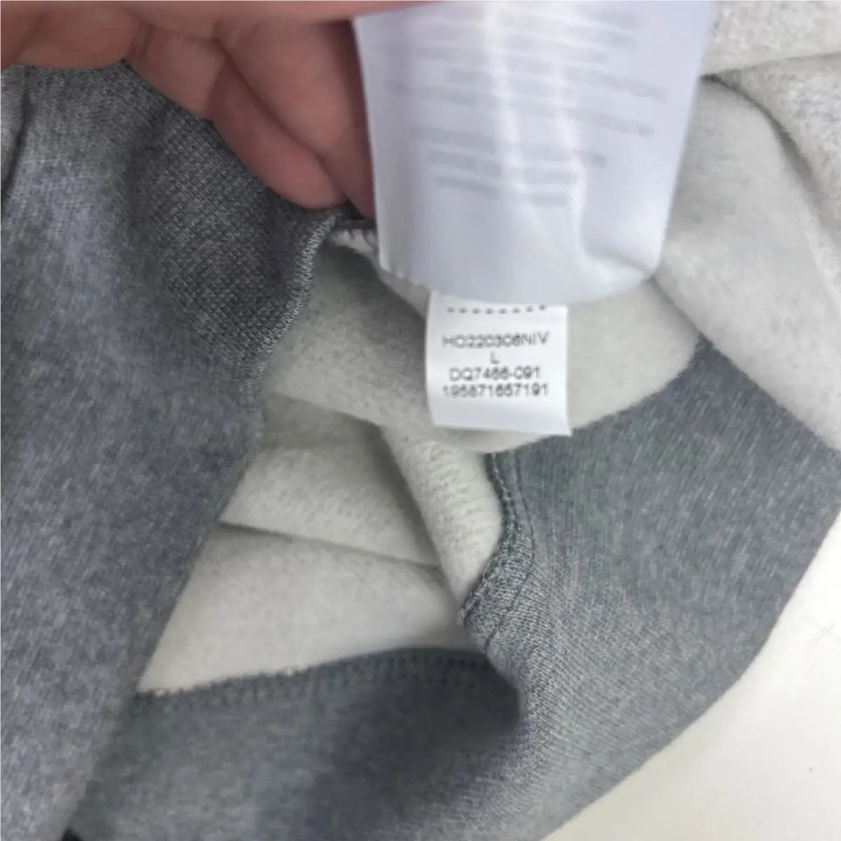 Nike clothing - Gray (UPC: 0195871657191) 10