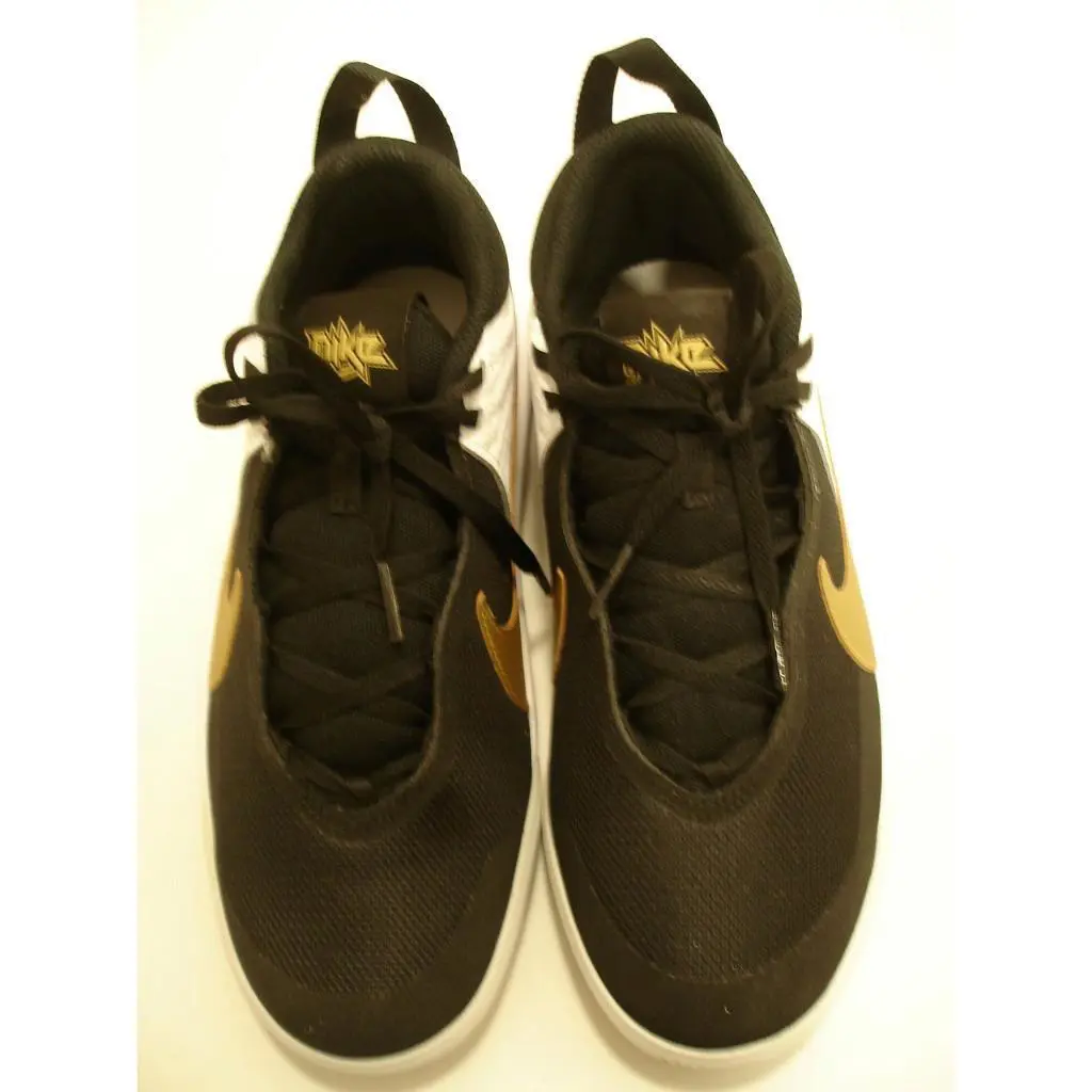 Nike shoes - Nike Team Hustle D10 - Team Hustle - Black, Manufacturer: Black Metallic Gold 6