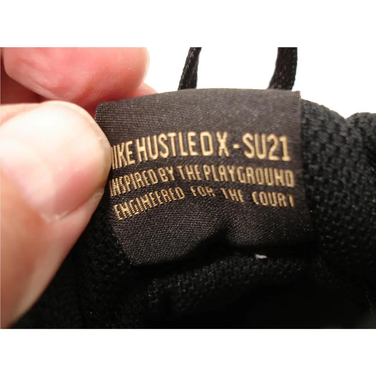 Nike shoes - Nike Team Hustle D10 - Team Hustle - Black, Manufacturer: Black Metallic Gold 11