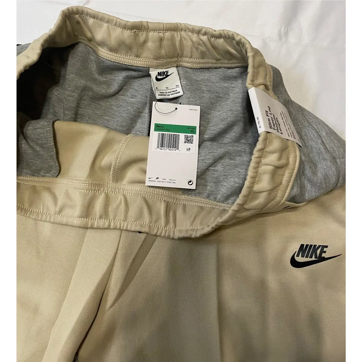 Nike clothing - Dark Heather Grey/Rattan/Blac (UPC: 196151925191) 4