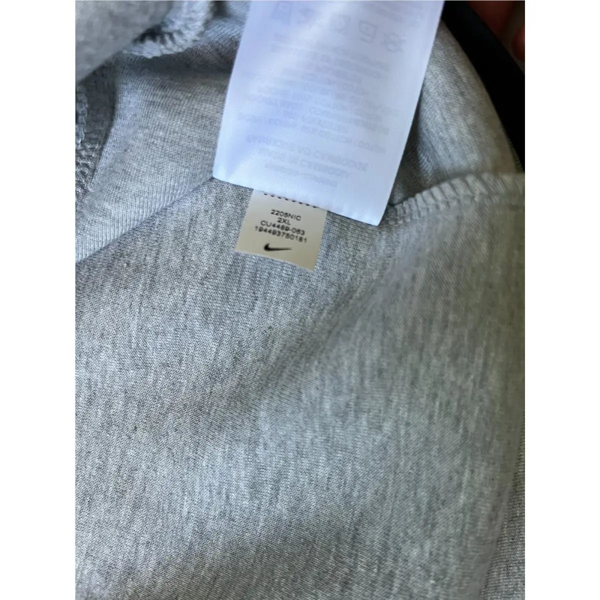 Nike clothing - CU4489-063 - CU4489-063 - Gray (UPC: 194493750181) 4