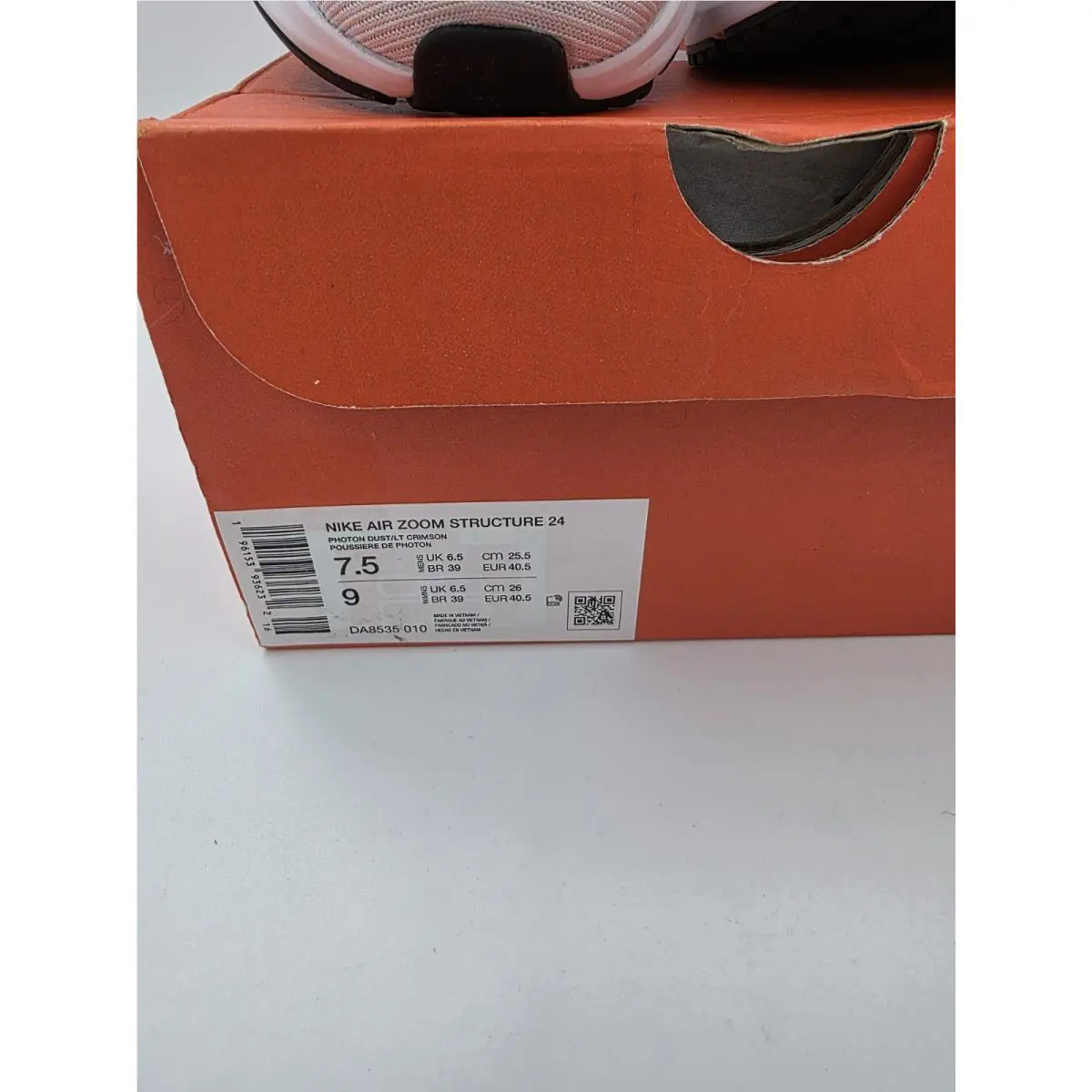 Nike shoes - Nike Air Zoom Structure 24 - DA8535-010 - White 7