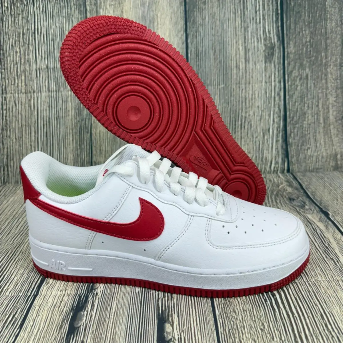 Nike Air Force 1 `07 SE Next Nature White/gym Red Wmns 8 M 6.5 DV3808-105