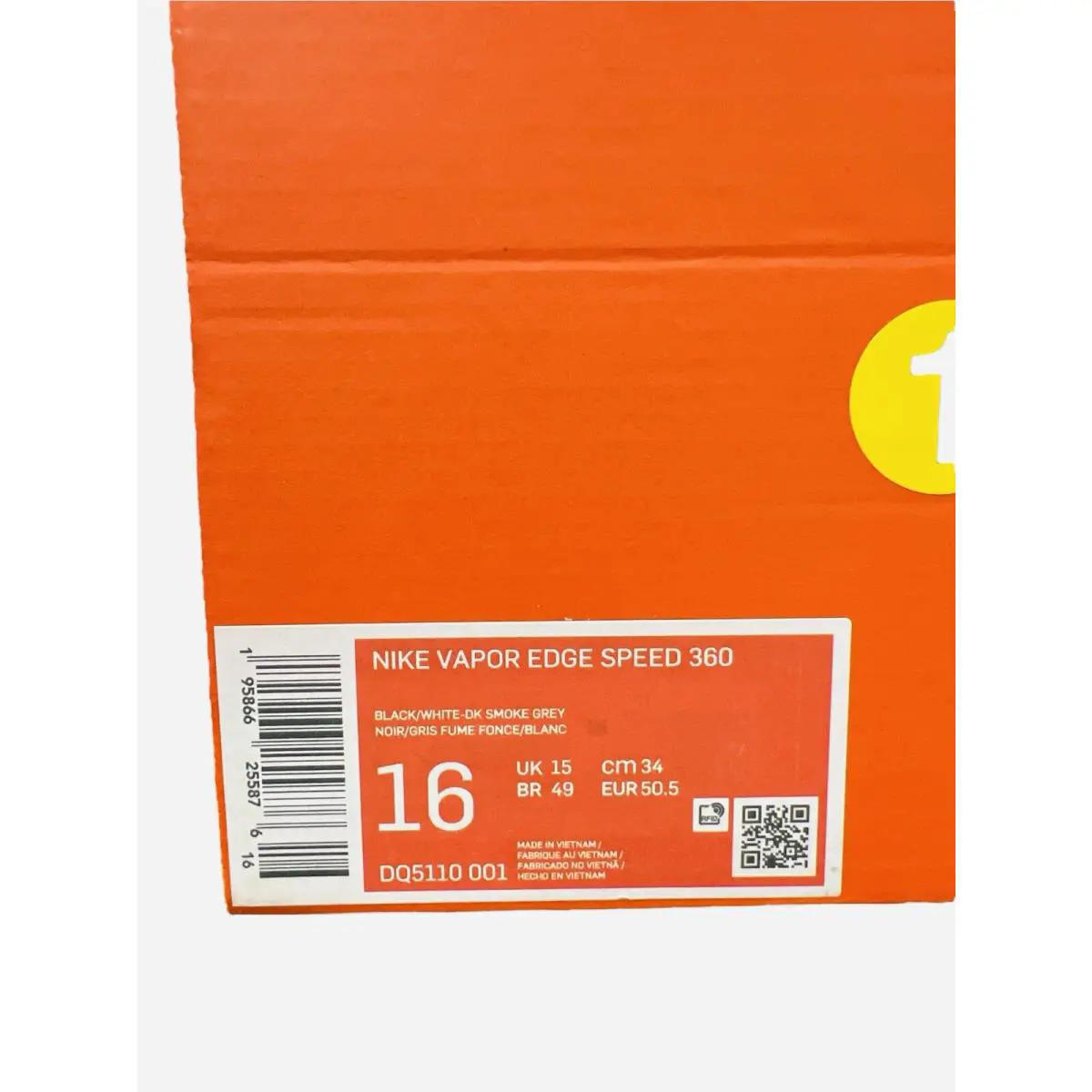 Nike shoes - Nike Vapor Edge - Vapor Edge - DQ5110-001 - Gray 10