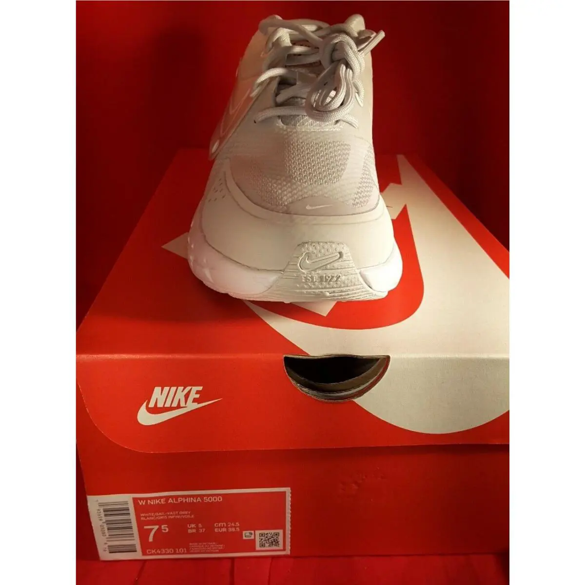 Nike shoes - Nike Alphina 5000 - Alphina - CK4330-101 - Gray 3