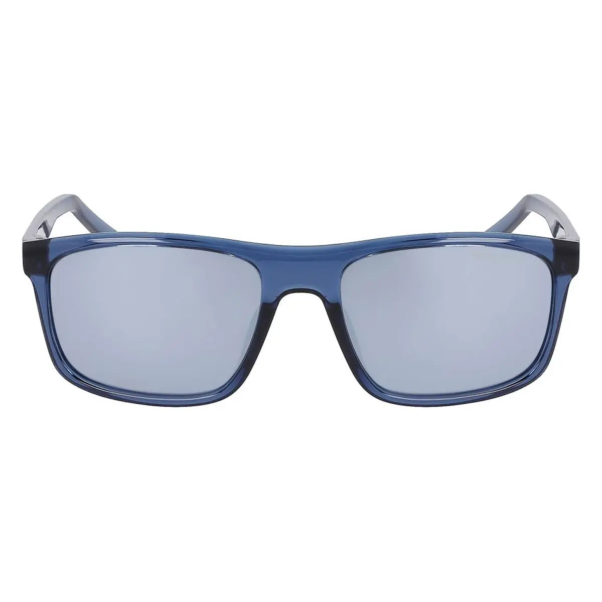 Nike Fire P FD1818 Sunglasses Matte Mystic Navy Polarized Silver 54mm - Frame: Matte Mystic Navy / Polarized Silver, Lens: Polarized Silver