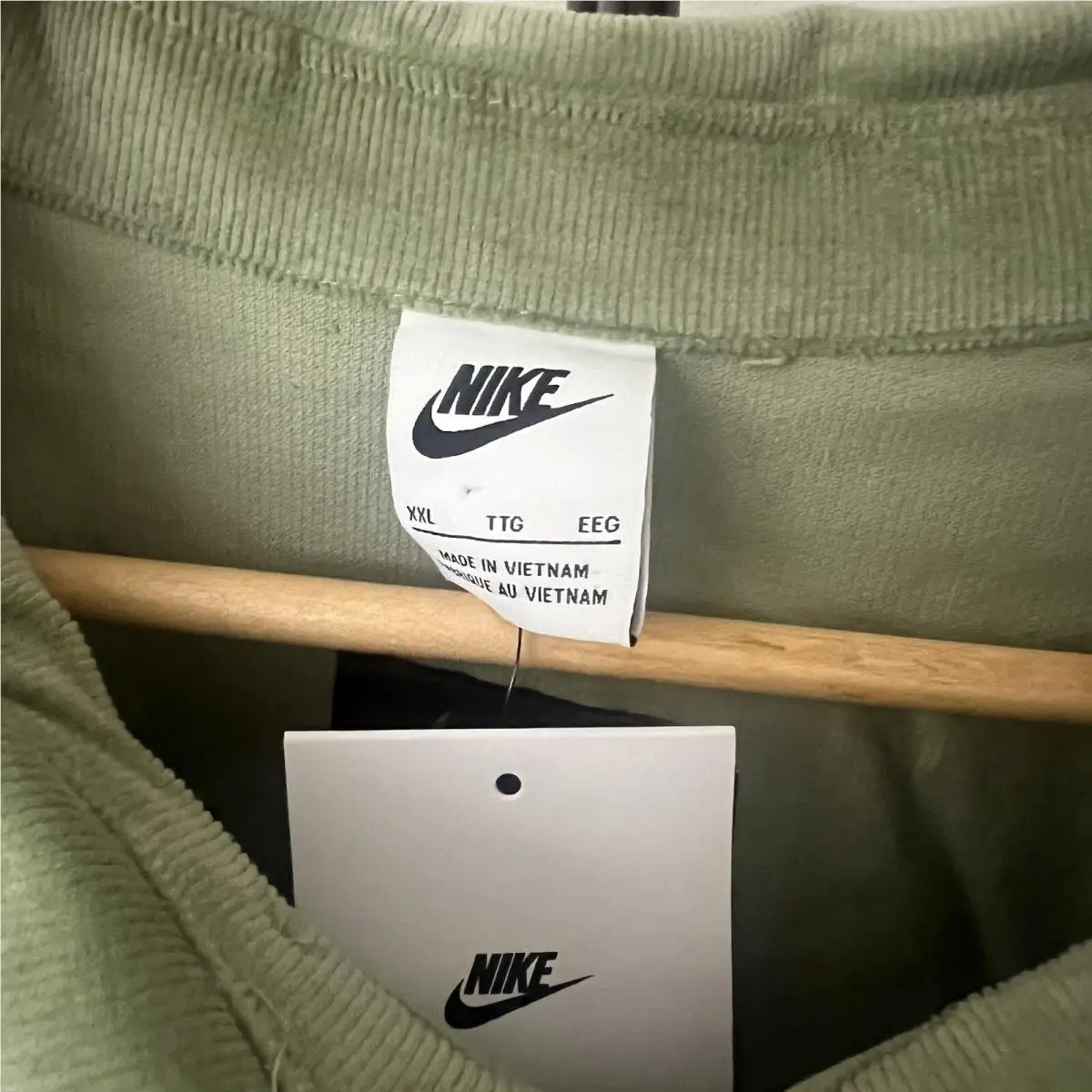 Nike clothing - Nike Life Harrington - Life Harrington - DX9070270 - Green (UPC: 0196155083750) 5