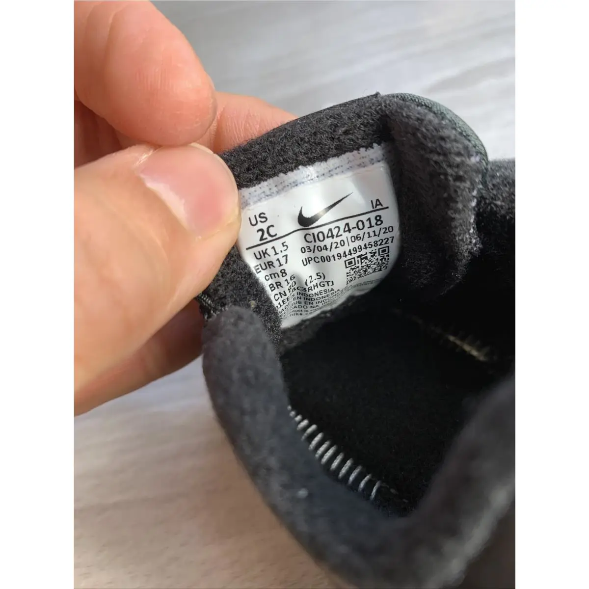 Nike shoes - Nike Air Max 90 Crib (CB) - Black, Manufacturer: Black/Gold 10
