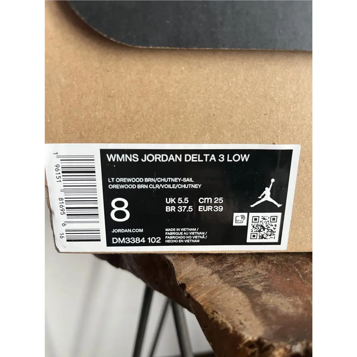 Nike shoes - Jordan Delta 3 - Delta - DM3384-102 - White 8