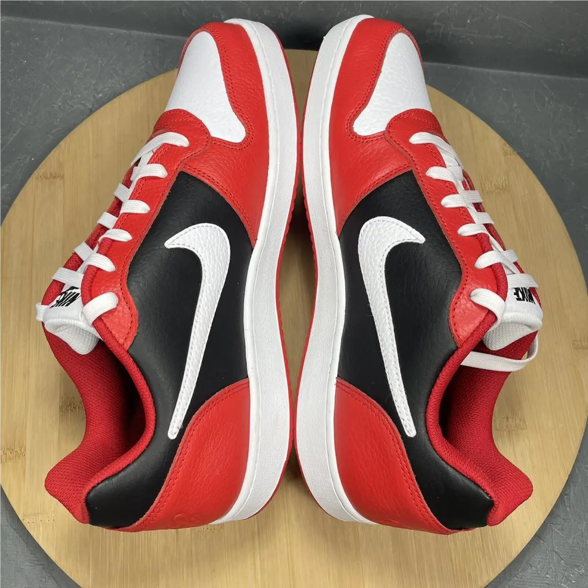 Nike shoes - Nike Ebernon Low Premium - Ebernon Low Premium - AQ1774-101 - White Red Black (UPC: 0193145205079) 4