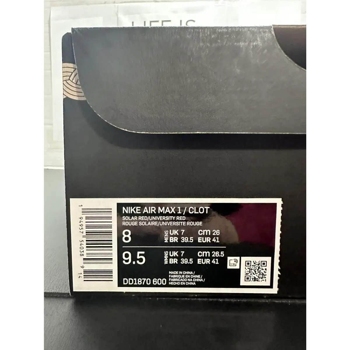 Nike shoes - Nike Air Max 1 - Air Max - DD1870-600 - Red (UPC: 0194957540389) 7