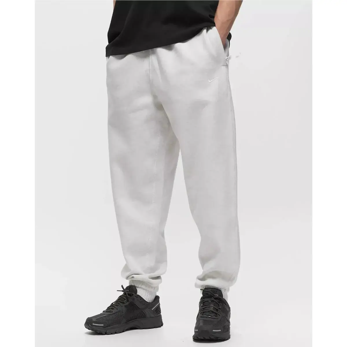 Nike clothing - DX1364051 - DX1364051 - Birch Heather/White 4