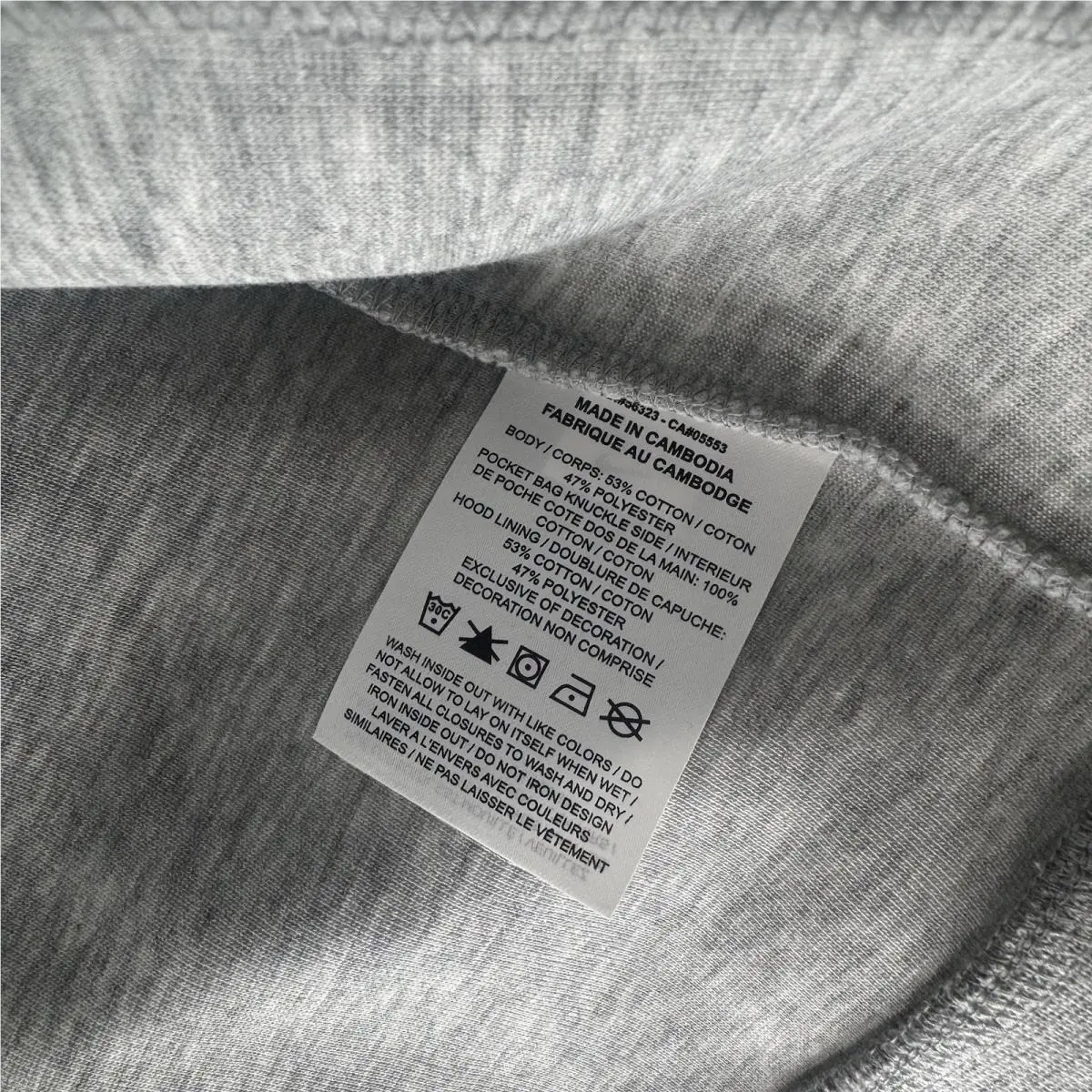 Nike clothing - FB7921063 - FB7921-063 - Gray (UPC: 0196607413289) 3