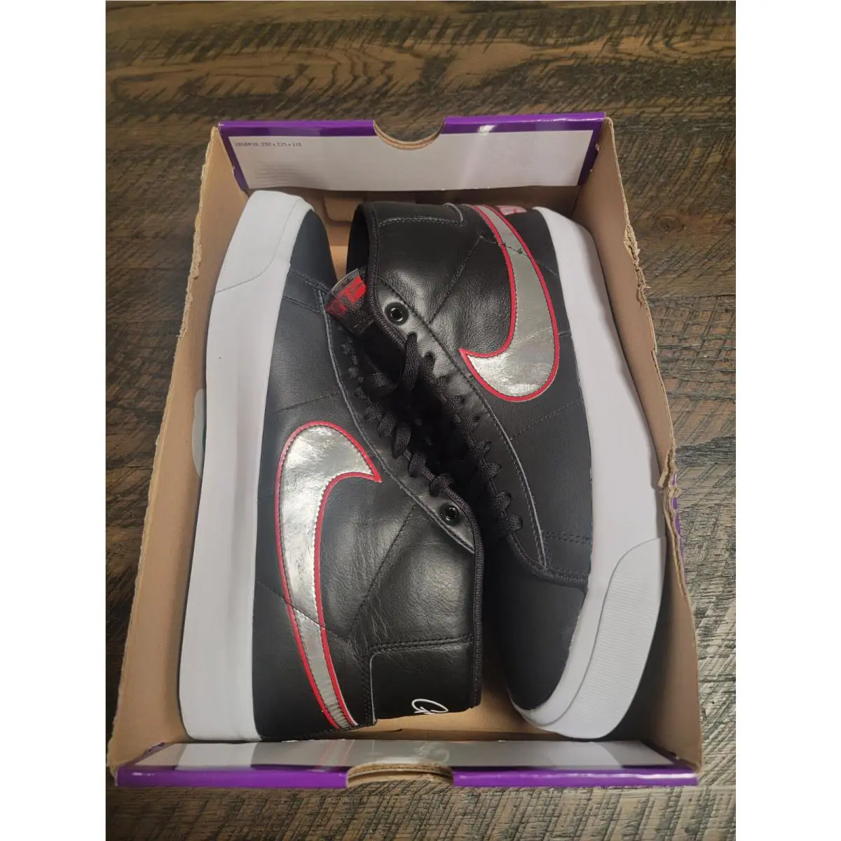 Nike shoes - Nike Zoom Blazer Mid - Zoom Blazer Mid - FN4182 001 - Black (UPC: 196013230548) 14
