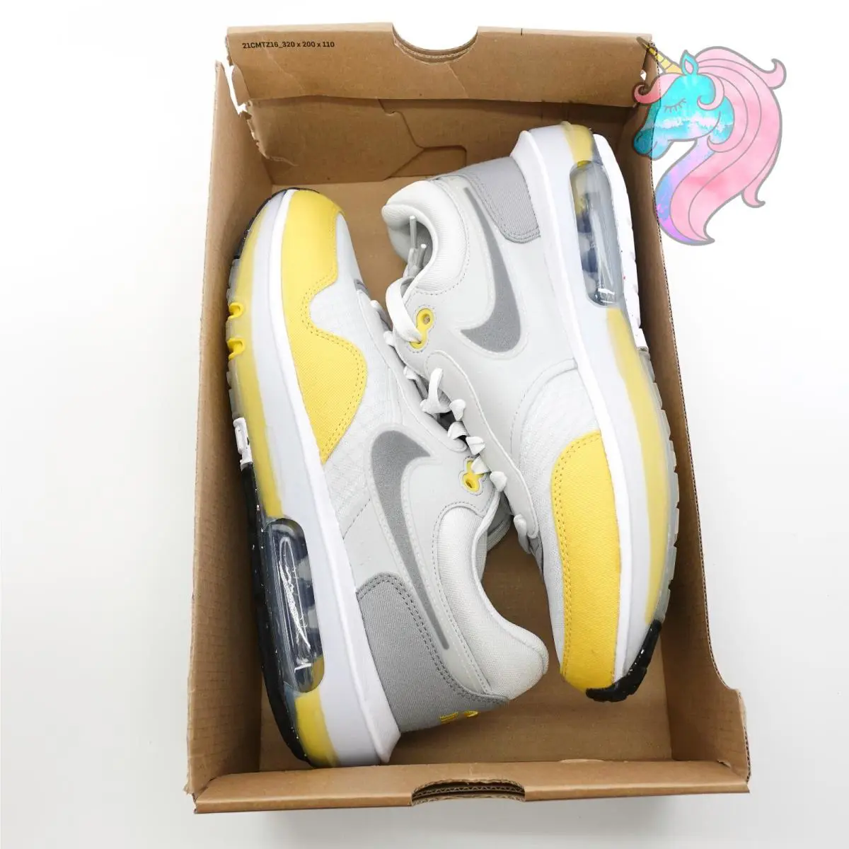 Nike shoes - Nike Air Max Motif - Air Max Motif - DH4801 001 - Grey, Yellow 8