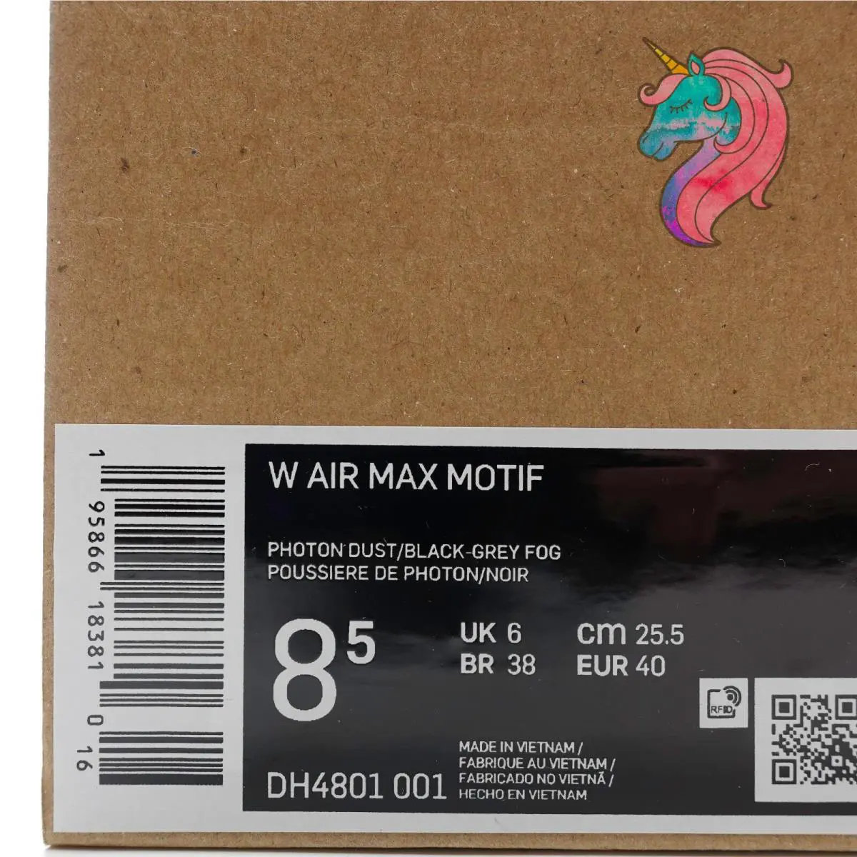 Nike shoes - Nike Air Max Motif - Air Max Motif - DH4801 001 - Grey, Yellow 9
