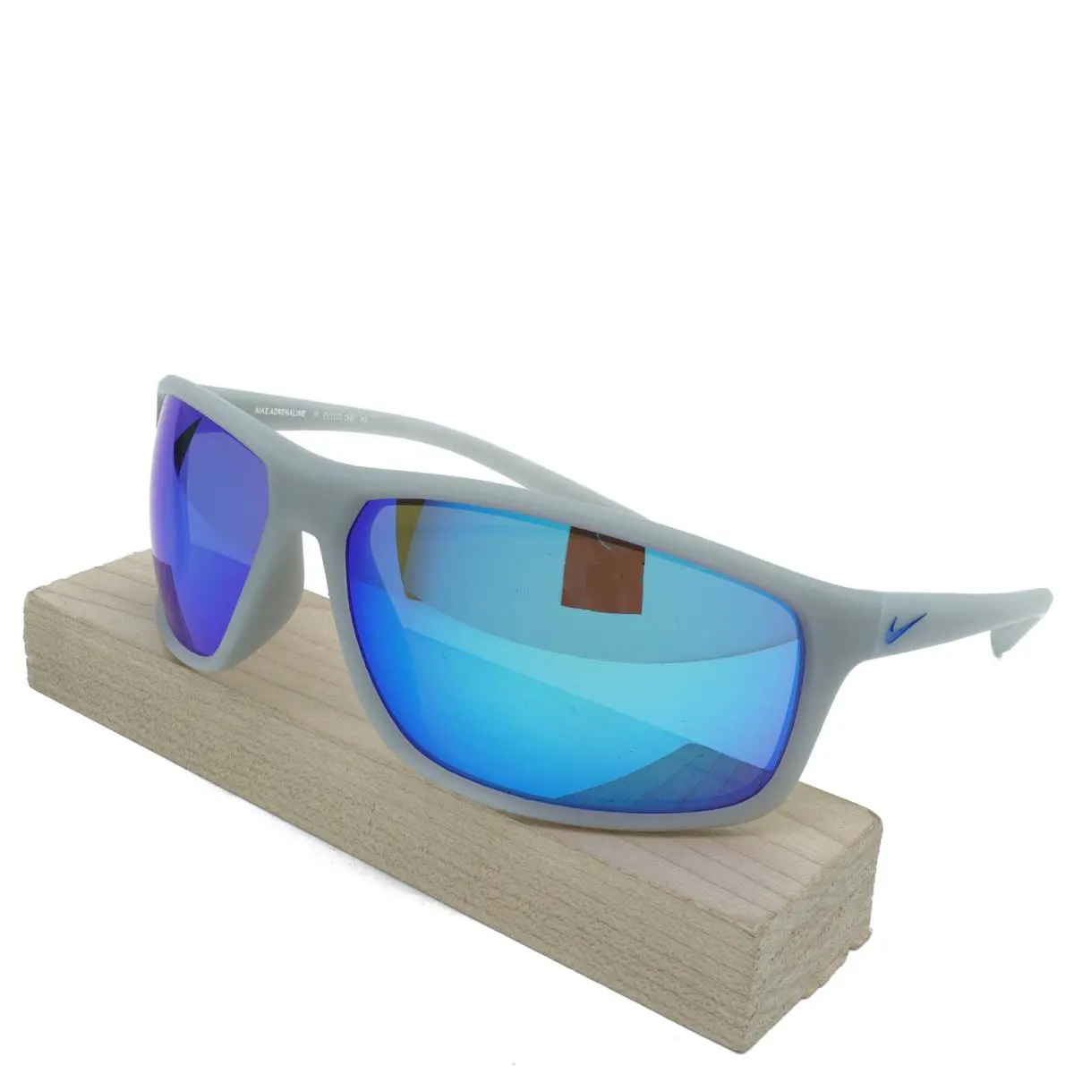 EV1113-066 Mens Nike Adrenaline M Sunglasses - Frame: Wolf Grey/ Burgundy Ash