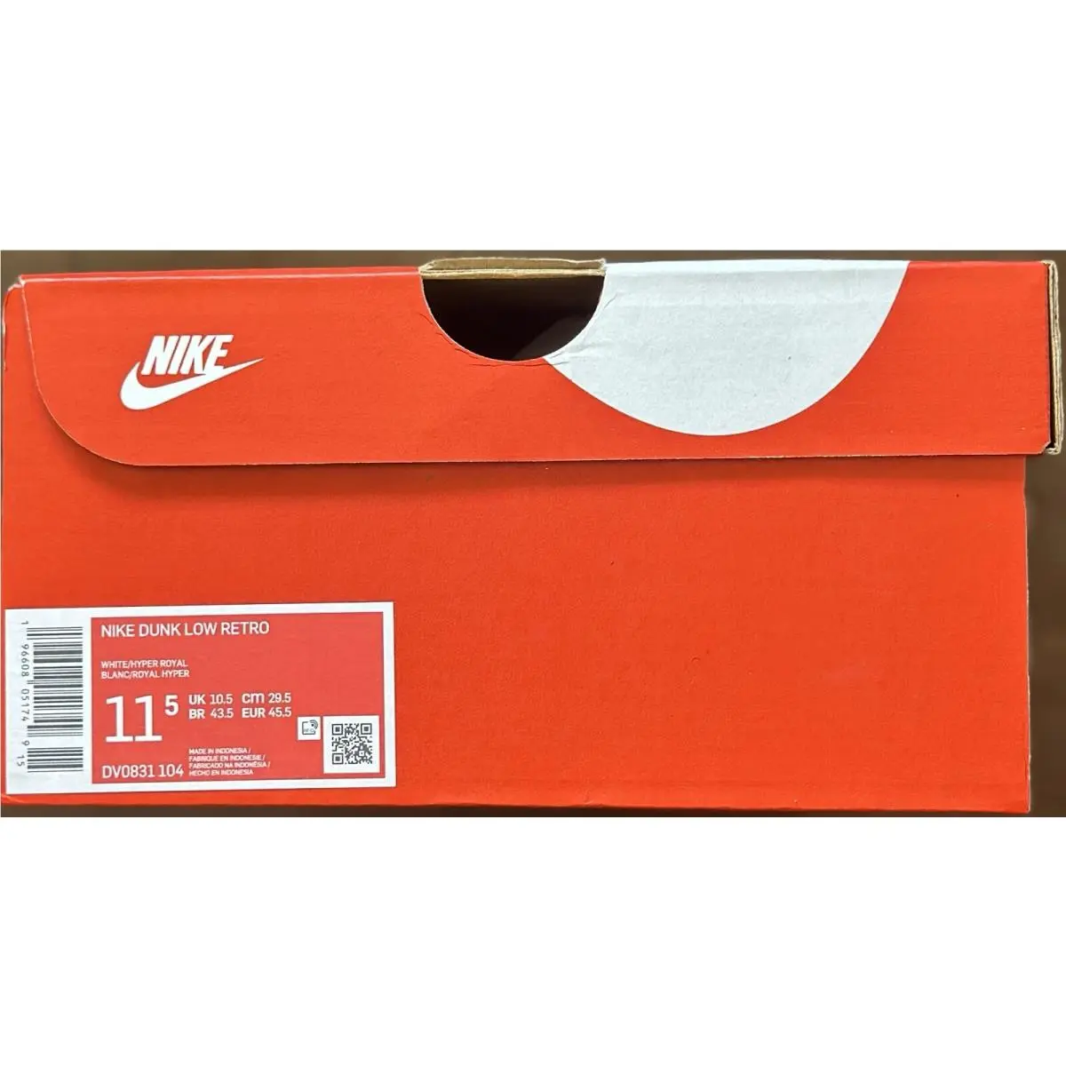 Nike shoes - Nike Dunk Retro Low - Dunk Retro Low - DV0831-104 - White 5