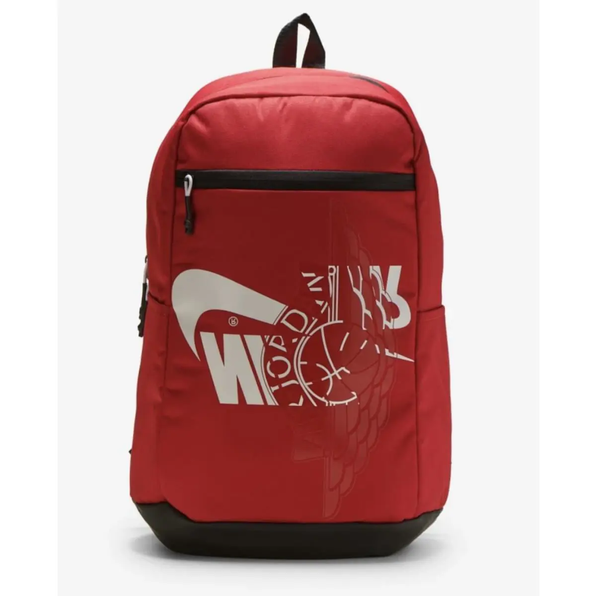 Nike Air Jordan Mens Black Red Remix Adjustable Strap Laptop Sleeve 15 Backpack