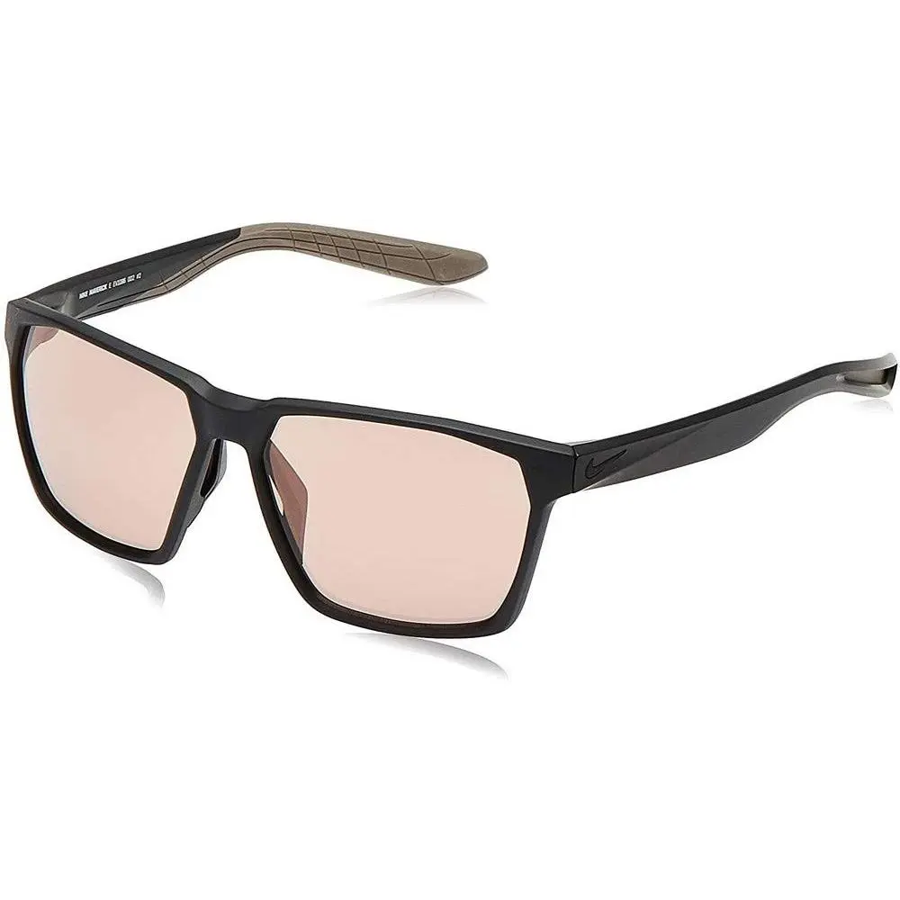 EV1096-002 Matte Black Maverick Sunglasses with Electric Mirror Lenses by Nike