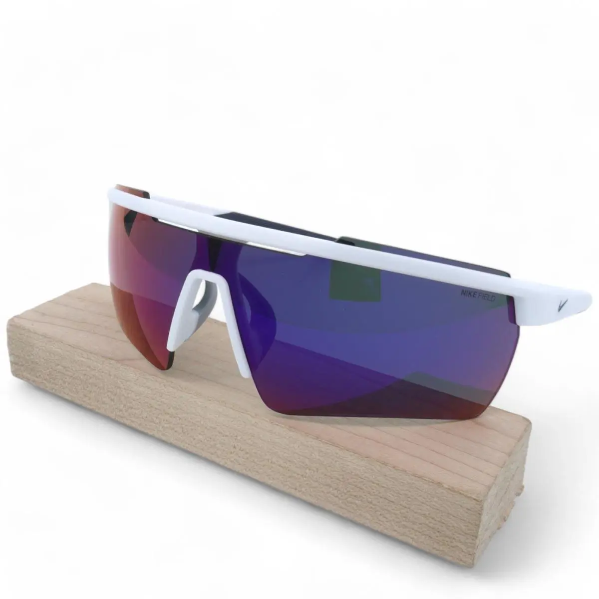CW1167-103 Mens Nike Windshield Elite 20 Sunglasses - Frame: White/Midnight Navy