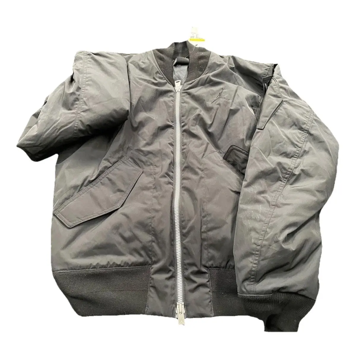 Nike Jordan Men`s Renegade Jacket Size Small Black FB7316-010 Bomber
