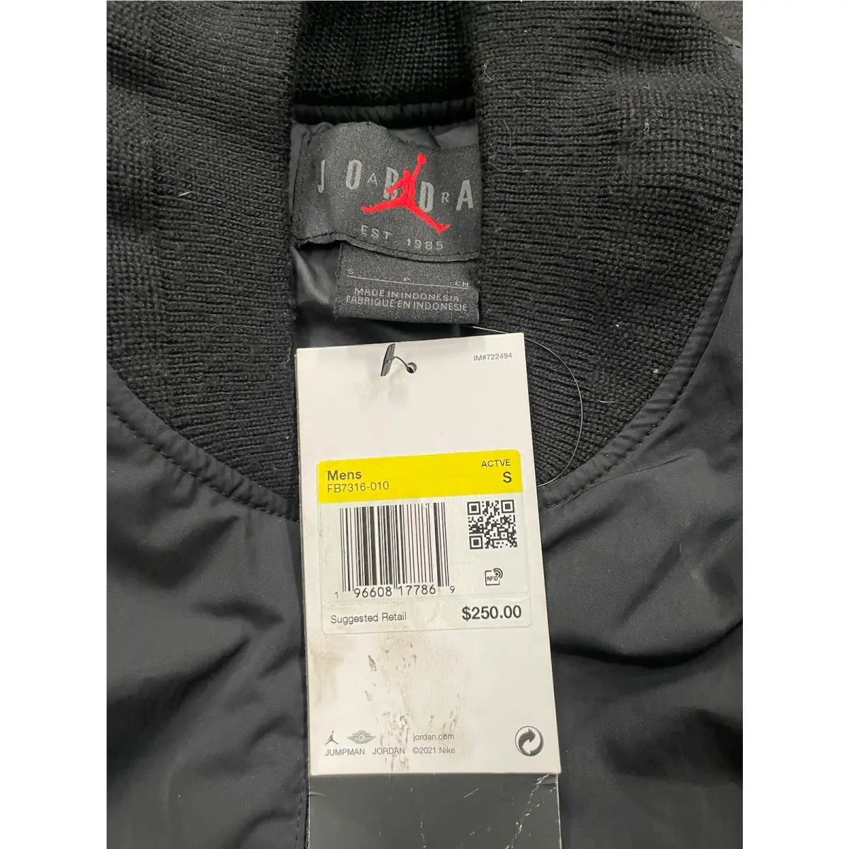 Nike clothing - Jordan Renegade Essentials - Renegade Essentials - FB7316-010 - Black (UPC: 196608177869) 3