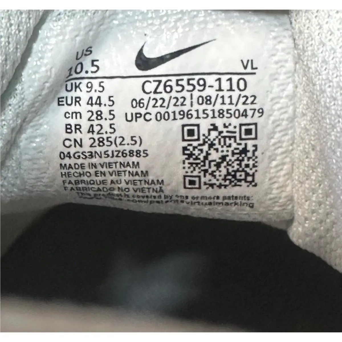 Nike shoes - Nike Alpha Huarache - Alpha Huarache - CZ6559-110 - White 5