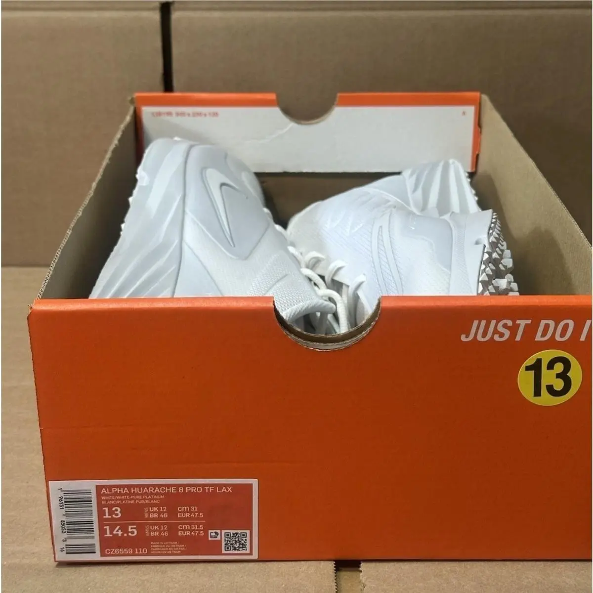 Nike shoes - Nike Alpha Huarache - Alpha Huarache - CZ6559-110 - White 7