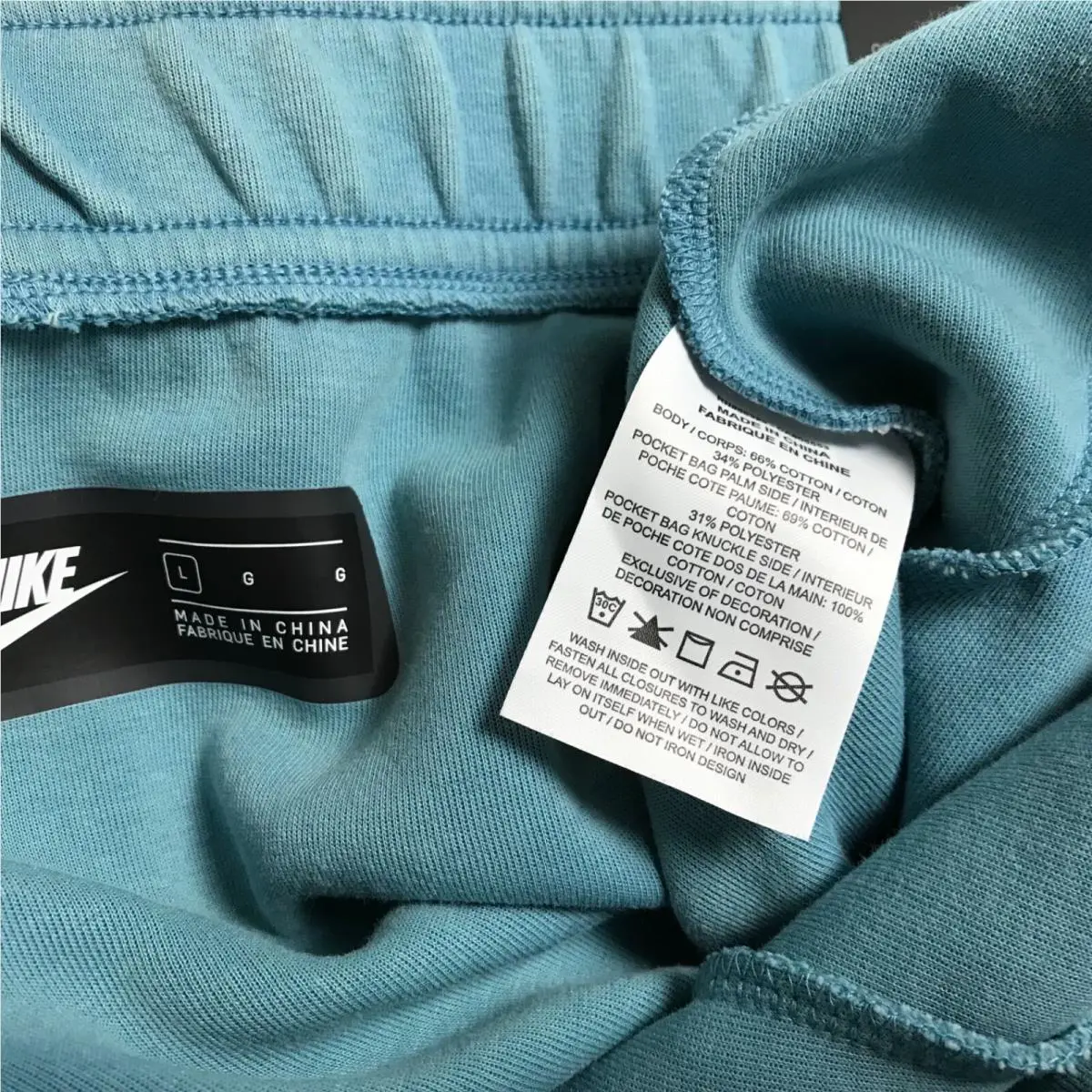Nike clothing - Sportswear Tech - Sportswear Tech - Cerulean/Black (UPC: 194956061960) 6
