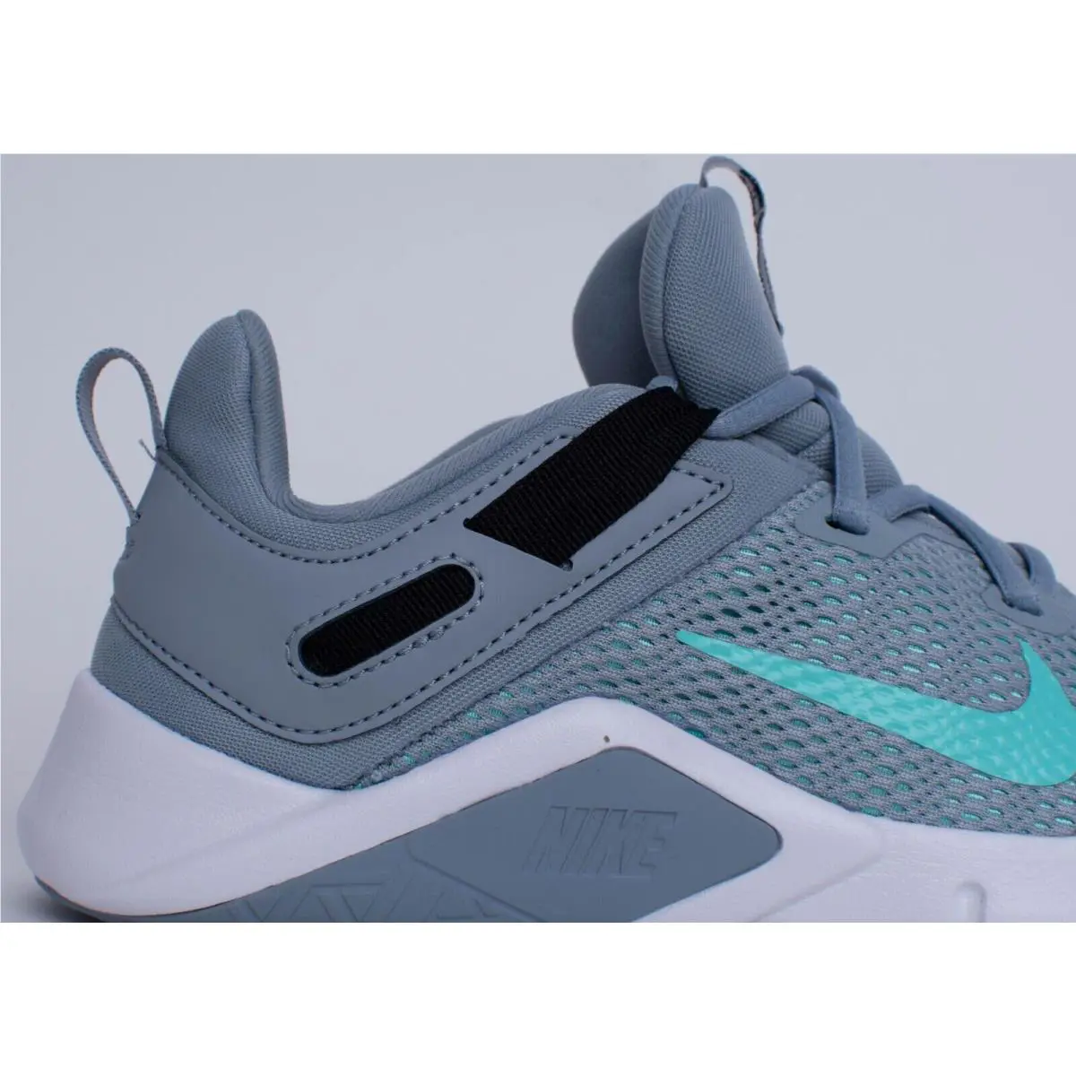 Nike shoes - Nike Legend Essential - Legend Essential - CD0212-401 - GRAY, AQUA GREEN, BLACK 3