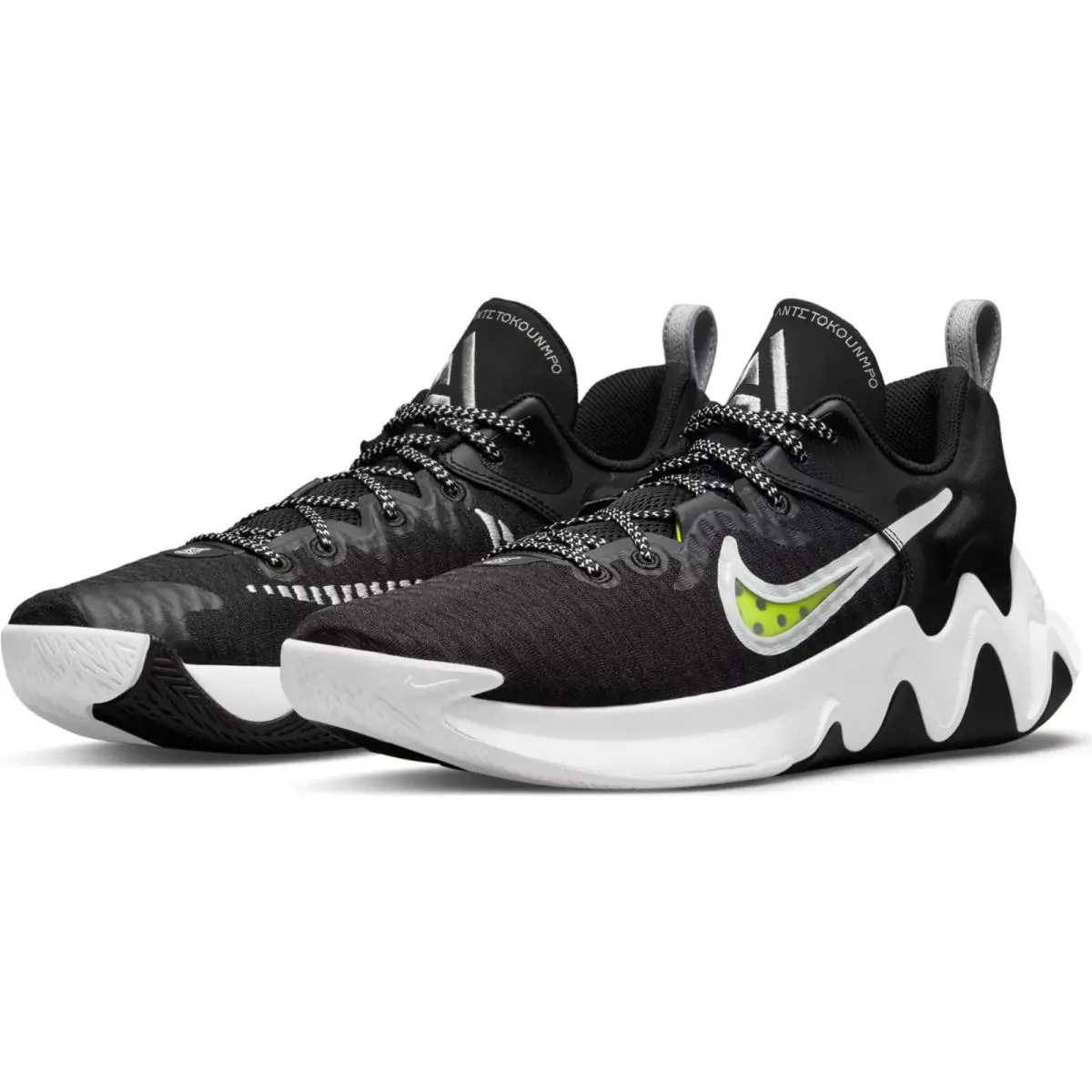 Nike shoes - Nike Giannis Immortality - Giannis Immortality - CZ4099 010 - Black/Clear-White-Wolf Grey (UPC: 195238318536) 1