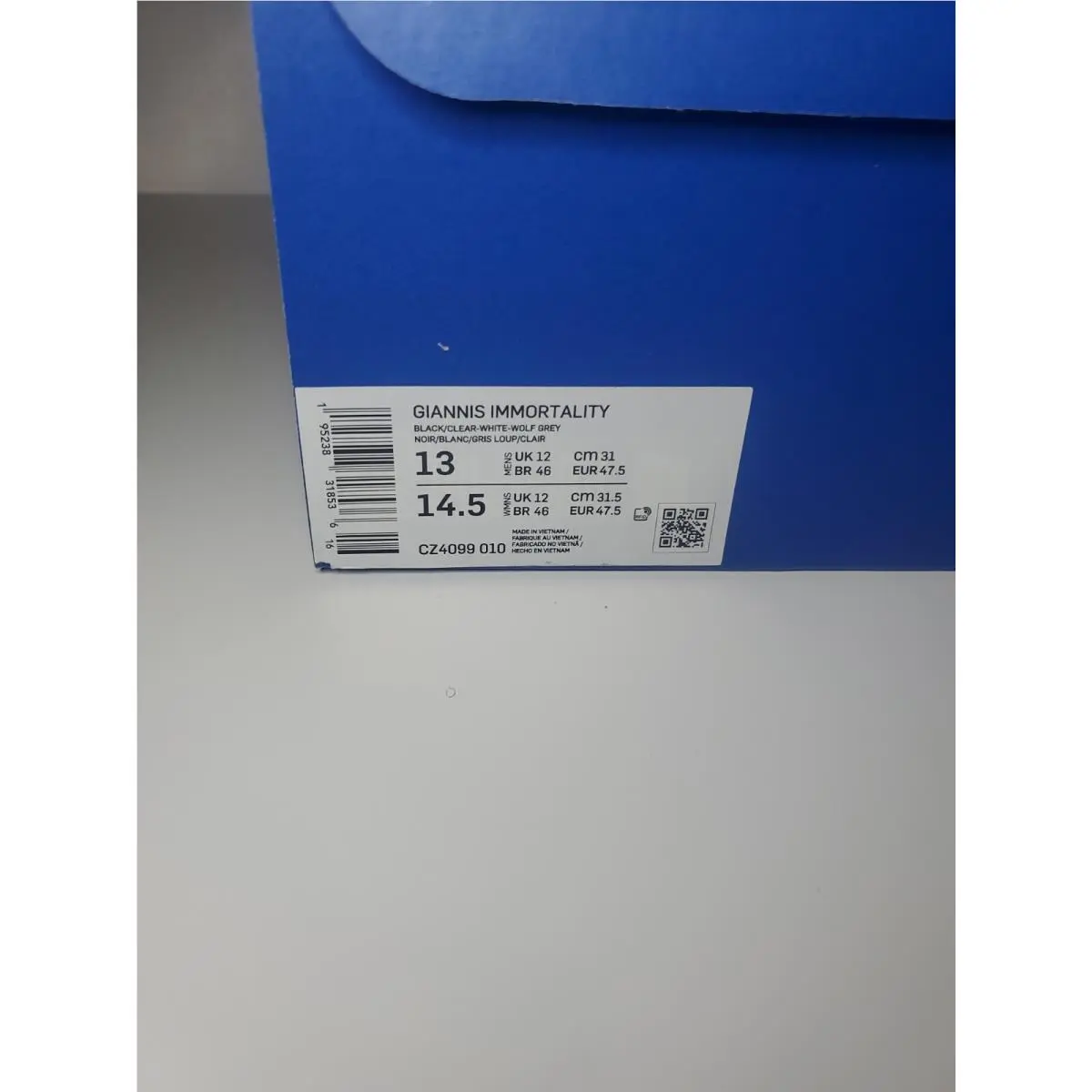 Nike shoes - Nike Giannis Immortality - Giannis Immortality - CZ4099 010 - Black/Clear-White-Wolf Grey (UPC: 195238318536) 8