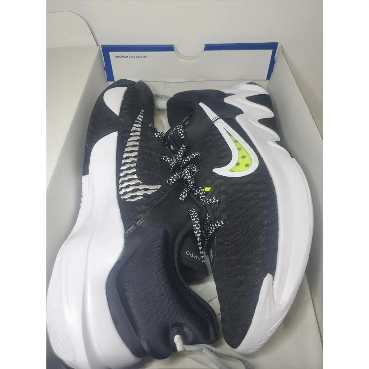 Nike shoes - Nike Giannis Immortality - Giannis Immortality - CZ4099 010 - Black/Clear-White-Wolf Grey (UPC: 195238318536) 3