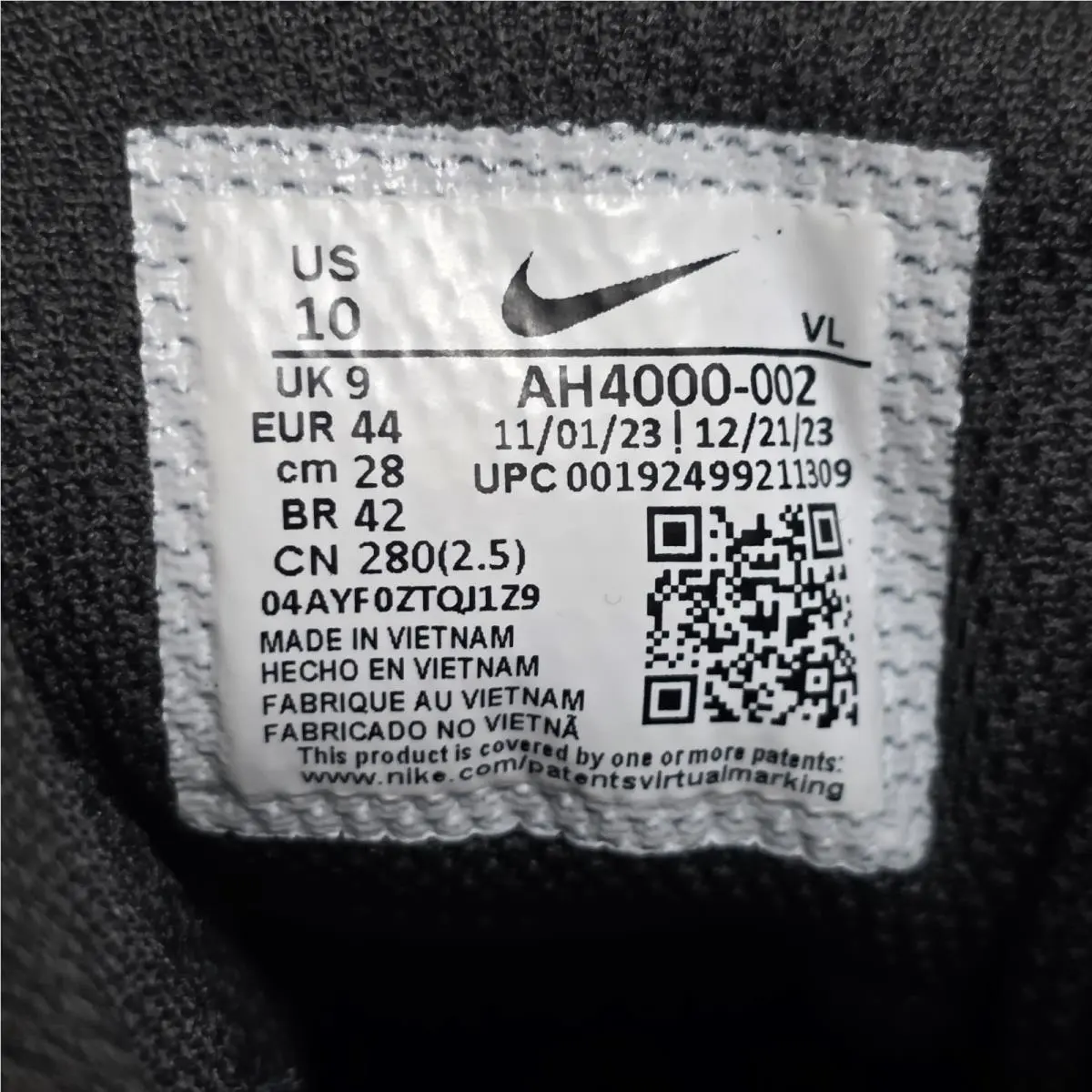Nike shoes - Nike Force Savage - Force Savage - AH4000 002 - Black 2