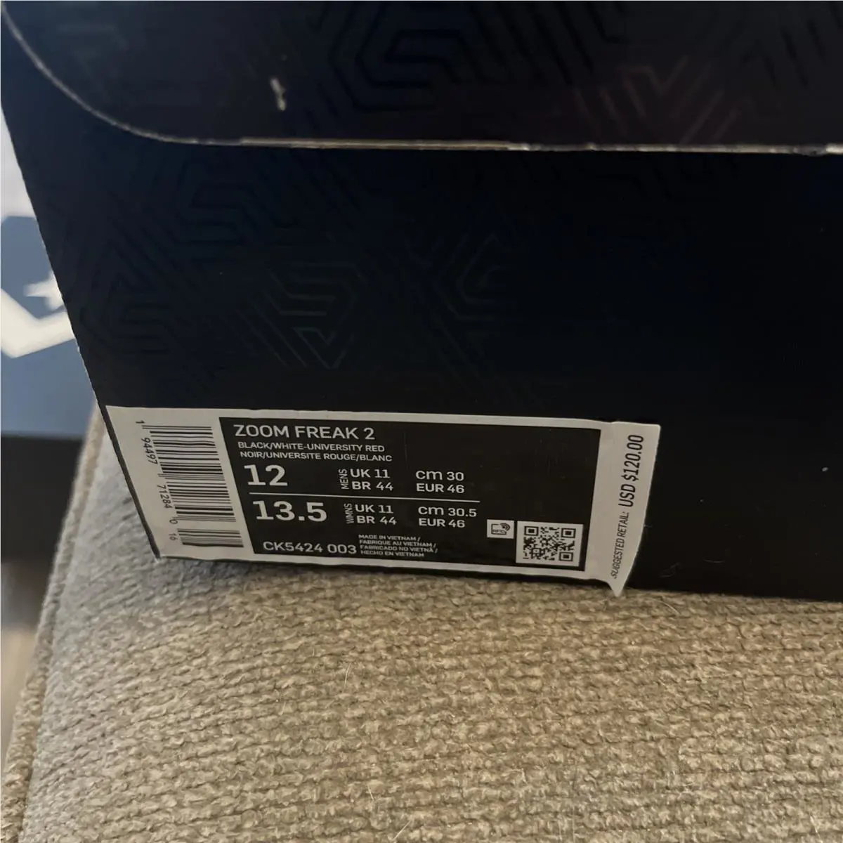 Nike shoes - Nike Zoom Freak - Zoom Freak - CK5424-003 - Black 15