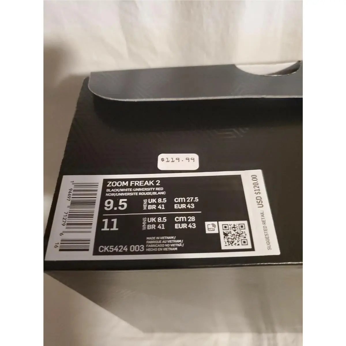 Nike shoes - Freak 2 - Freak - CK5424-003 - Multicolor (UPC: 194497712796) 9