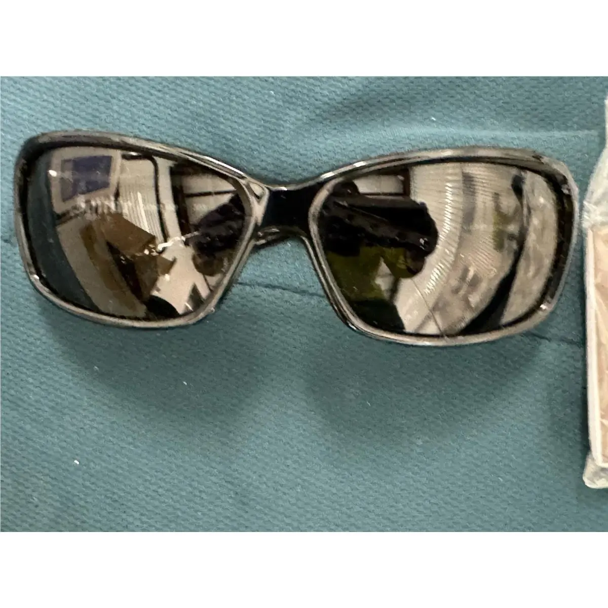 Nike Ignite Black Wrap w/ Silver Swoosh Sunglasses Designer Men Women