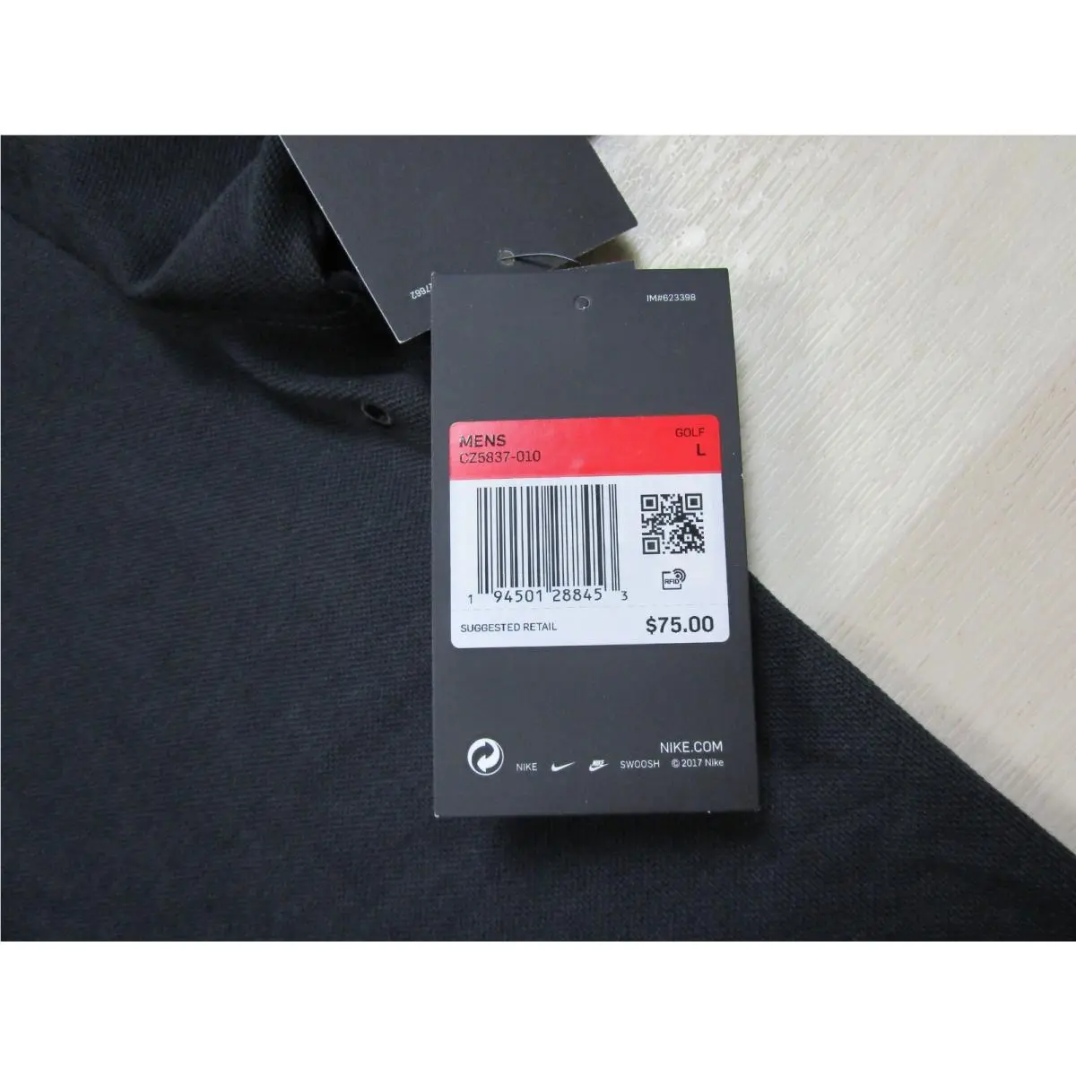 Nike clothing - Nike Dri-Fit - CZ5837-010 - Black/Burgundy 5