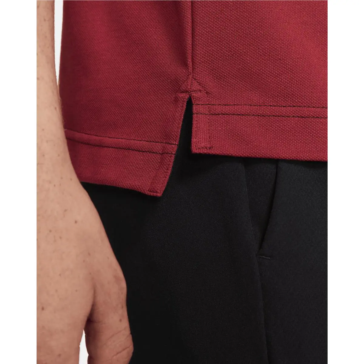Nike clothing - Nike Dri-Fit - CZ5837-010 - Black/Burgundy 5