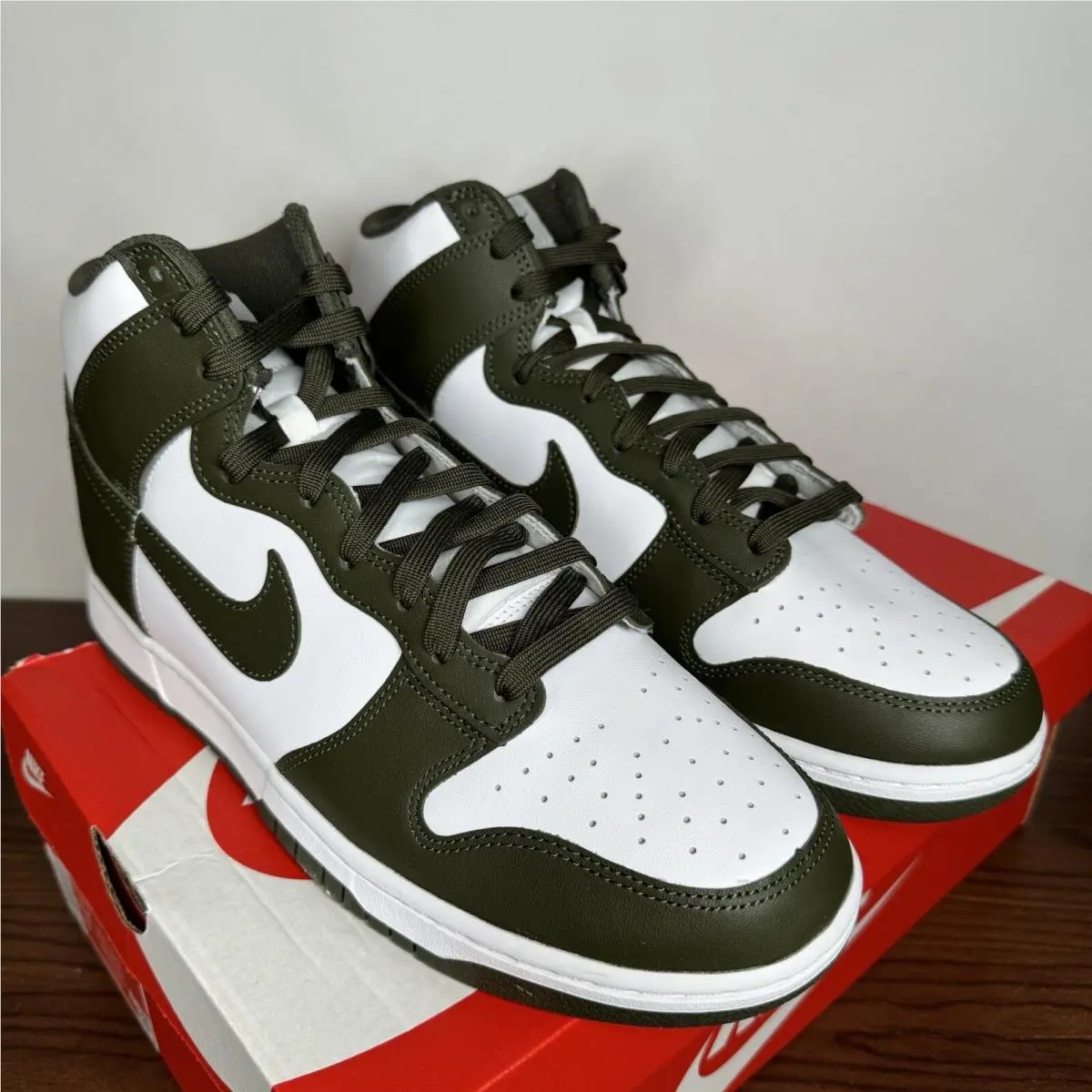 Nike shoes - Nike Dunk Hi - Dunk - DD1399-107 - Green 0