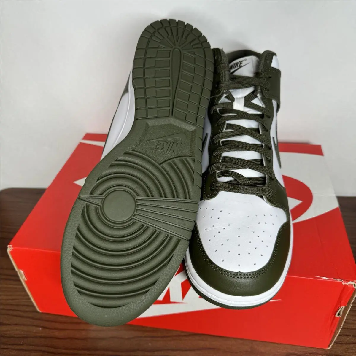 Nike shoes - Nike Dunk Hi - Dunk - DD1399-107 - Green 4