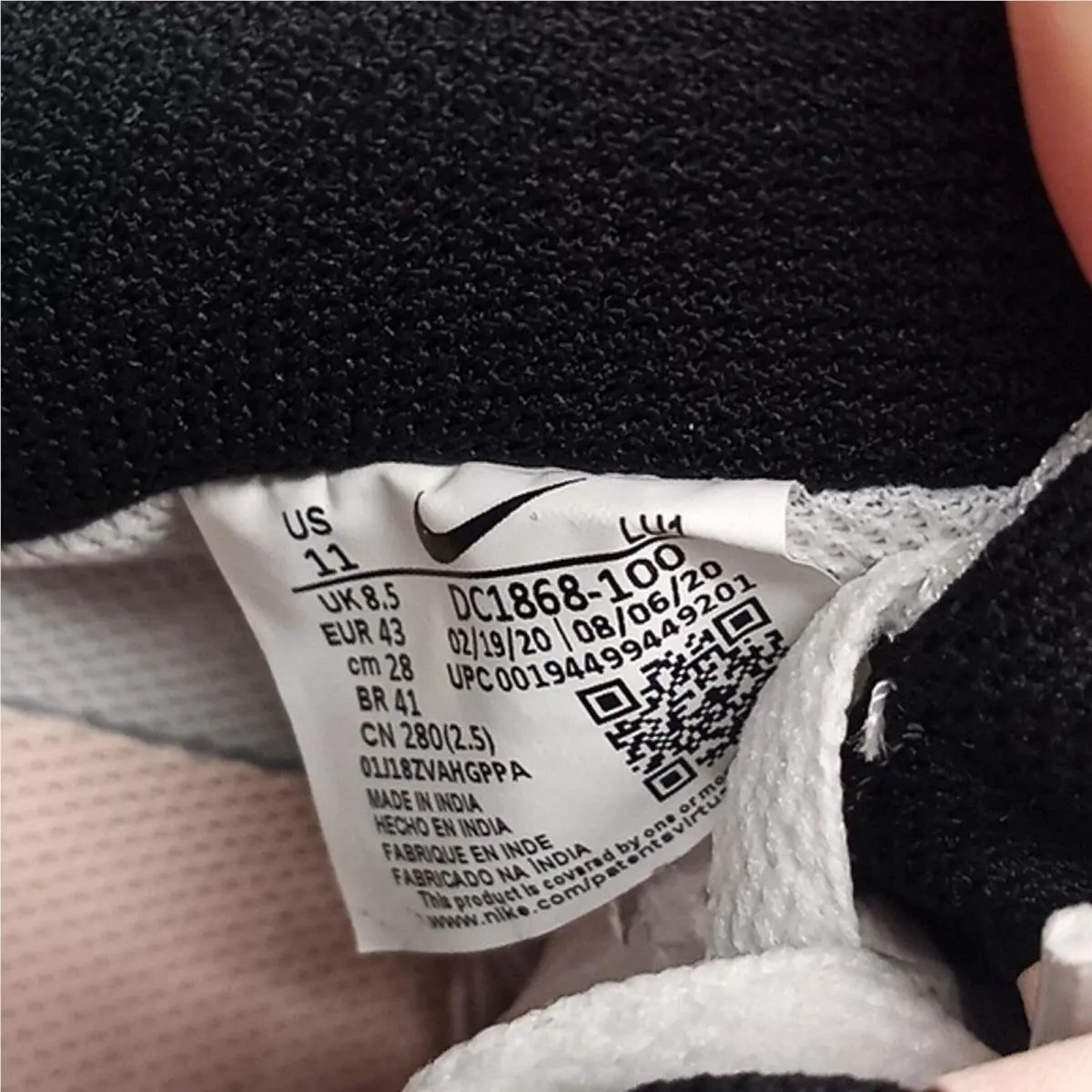 Nike shoes - Nike Light - Light - DC1868 100 - White (UPC: 194499449201) 9